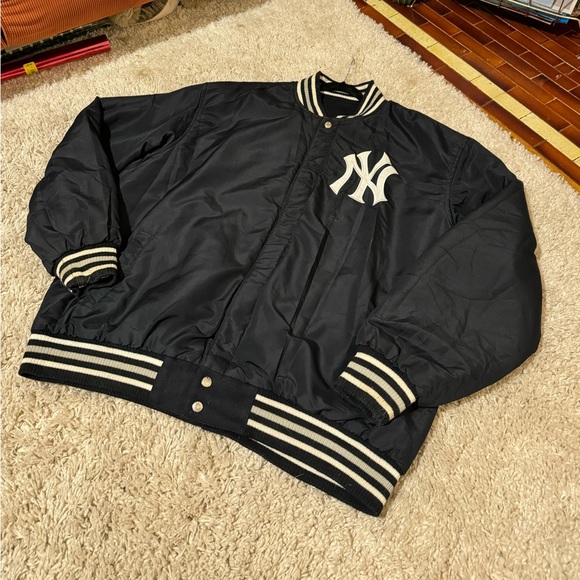 JH Design Yankees Stadium Jacket Yankees Size XL reversable - Picture 2 of 11